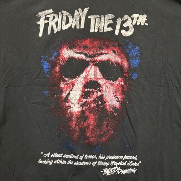 Bloody Disgusting x Friday the 13th Tshirt size extra large - Picture 2 of 4